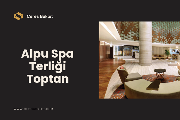 Alpu Spa Terliği Toptan