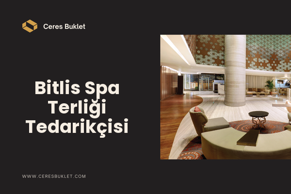 Bitlis Spa Terliği Tedarikçisi