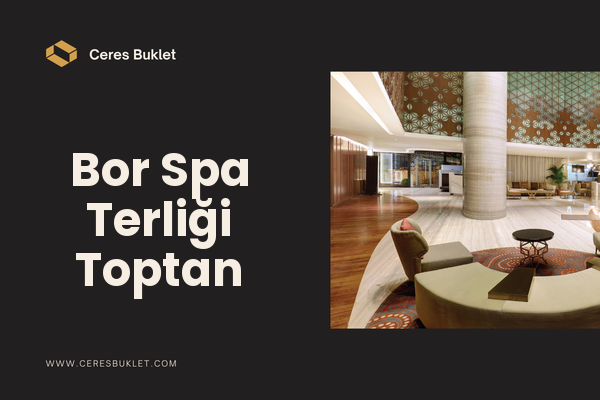 Bor Spa Terliği Toptan