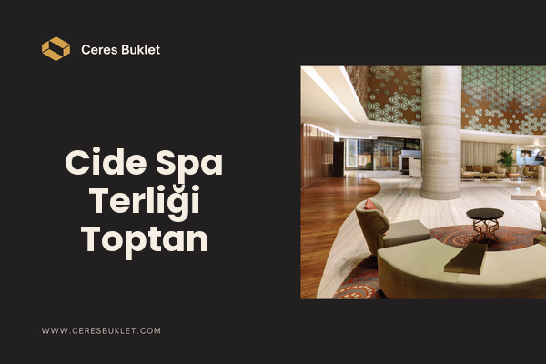 Cide Spa Terliği Toptan