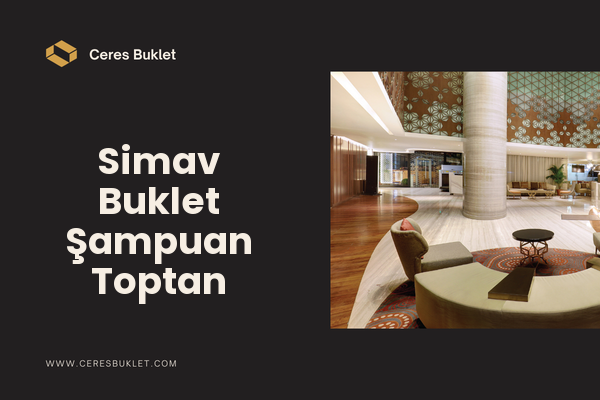 Simav Buklet Şampuan Toptan