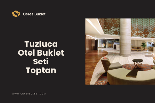 Tuzluca Otel Buklet Seti Toptan